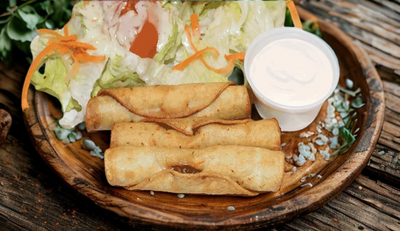 Tacos Dorados de Pollo - Fried Chicken Tacos (3)