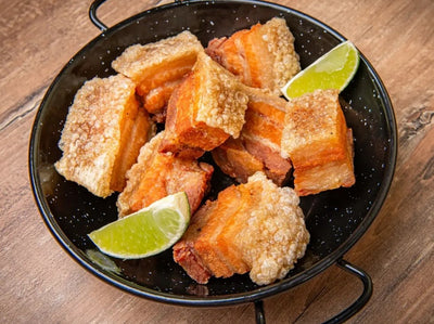 Chicharrón de Cerdo Frito / Fried Pork Belly (8 pcs)